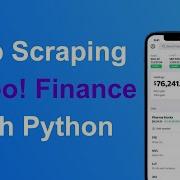 Web Scraping Yahoo Finance With Python
