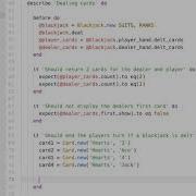 Ruby Programming With RSpec Blackjack Part 10 The Deal Method