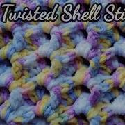 The Twisted Shell Stitch Crochet Tutorial