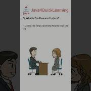 What Is Final Keyword In Java Final Keywords Corejava Freshers Java4quicklearning