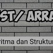 Algoritma Dan Struktur Data List Array