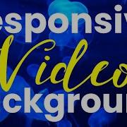 CSS Responsive Video Background Tutorial How To Code A Header With A Video As Background