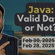 Java Program To Validate A Date Day Month Year