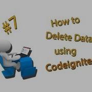 7 Tutorial CRUD Codeigniter Dengan Template AdminLTE Delete Data