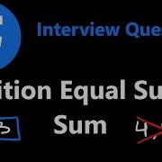 Partition Equal Subset Sum Dynamic Programming Leetcode 416 Python