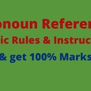 Pronoun Reference Basic Rules Instruction Nayan Academy