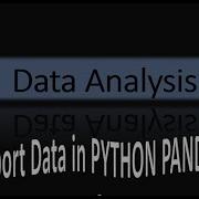 Import CSV Excel And SPSS Data In Python Pandas HINDI TUTORIAL