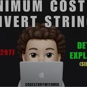 Minimum Cost To Convert String II Simplified Explanation Intuition Leetcode 2977 MIK