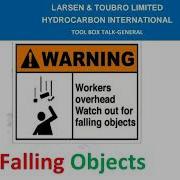 L T Tool Box Topics Falling Object