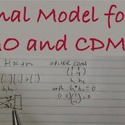 Signal Model For MIMO And CDMA