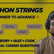 Мастер класс по строкам в Python Изучите строки от основ до продвинутого уровня на примере 1