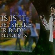 Michael Jackson Don T Stop Till You Get Enough Shake Your Body This Is It Interlude Mix