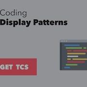 L69 C Program To Display Different Patterns Coding TCS NQT TCS Ninja TCS Digital