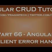 Angular Httpclient Error Handling