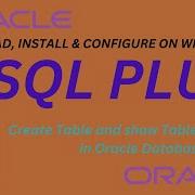 How To Create Table Using SQL Plus And How To Describe Table In SQL Server Ranks Oracle