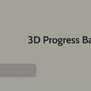 Create 3D Cubic Progress Bar With CSS