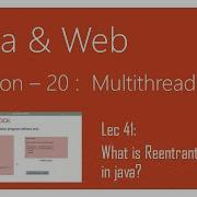 Multithreading In Java 41 What Is ReentrantLock Class In Java Lock Interface Lock Method