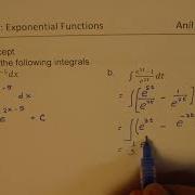 Integration Of Exponential Functions IB HL And