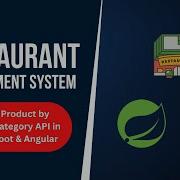 Restaurant Management System Spring Boot Angular Search Product API In Spring Angular Part 18