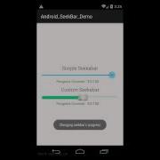 Android Seekbar Demo