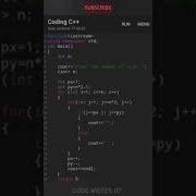 Best C Pattern Program Tutorial Video Codewriter07 Coding Youtubeshorts Programming
