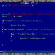 C Program To Implement Linear Queue Insertion And Deletion Operations Using 1D Array By Gmone Lab