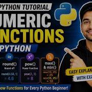 Python Numeric Functions Tutorial For Beginners Learn Numeric Functions In Python