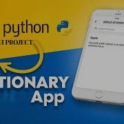 Dictionary App Using Phyton Must Watch Free Source Code Pythonprojects Pythongui