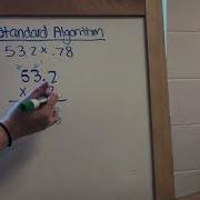 Multiplying Decimals Using Standard Algorithm