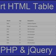 Export HTML Table Data To Excel CSV And Text With JQuery