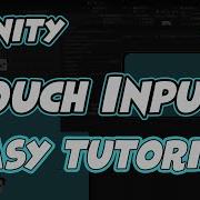 Unity Touch Controls Easy Tutorial Mobile Touch Input