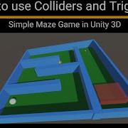 Unity 3D Maze Game Tutorial Create A Simple Game With Colliders Triggers Keyboard Control 2026
