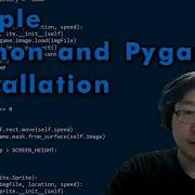 Python And Pygame Installation
