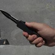 Viper Tec Ghost Half Serrated OTF