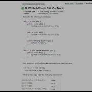 Java Practice It Self Check 9 8 CarTruck Classes Inheritance