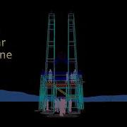 The Solar Shrine Wireframe Animation Video