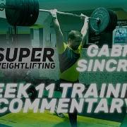 Only 4 Sessions This Week Training Highlights Week11