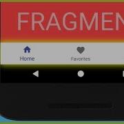 BottomNavigationView With Fragments Android Studio Tutorial
