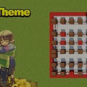His Theme Undertale Minecraft Note Blocks Tutorial