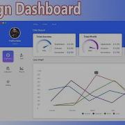 Java UI Design Dashboard Desktop Application Part 2