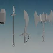 Procedural Weapon Generator Showcase