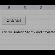 Use Command Button To Navigate Your Workbook Like A Hyperlink