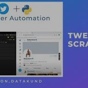 Tweet Scraper Twitter Automation Python DataKund