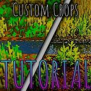 Návod Na CUSTOM CROPS Minecraft Minecraftbuilding Czgaming