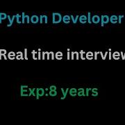 Python Programming Interview Questions And Answers For Experienced