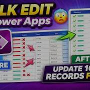 Power Apps Bulk Edit Tutorial Editable Gallery Patch Multiple Records Step By Step