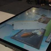 Integrate 2018 Starboard Introduces 75 Capactive Touch Table Display For Collaboration
