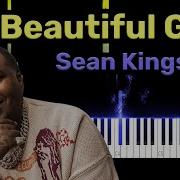 Beautiful Girls Sean Kingston Piano Cover Tutorial