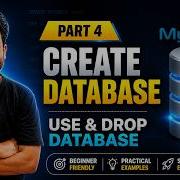 Создание использование и удаление базы данных в MySQL Учебник по SQL для начинающих часть 4