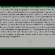 Sequence Alignment And Molecular Phylogenetics 1